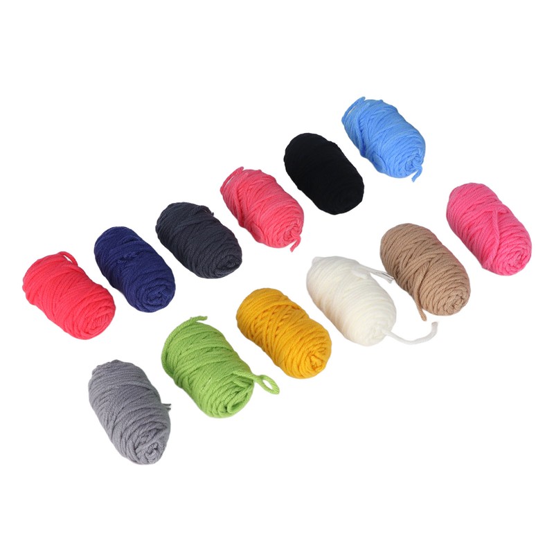 Pompom Maker 4 Different Sizes Easy Operation Plastic Pom Maker