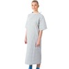 Interweave Healthcare Lapover Hospital Gown with Colour Coded Ties, Blue