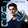 Snapbuy Electric Razor for Men, Waterproof Cordless Shaver with 90-Min