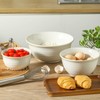 Hasense Mixing Bowls, Ceramic Serving Dishes for Cooking, Baking, Prepping,
