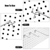 SENENQU 40PCS Pegboard Hooks, 15cm Metal Perforated Board Hooks, Heavy