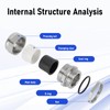 M32 Stainless Steel Cable Gland Protector IP68 Water Proof Cable