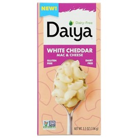 DAIYA White Cheddar Mac and Cheese, 5.5 OZ