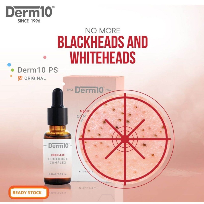 Derm10 Comedone Complex (20ml)