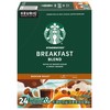 Starbucks Breakfast Blend Coffee K-Cups, 72 Count