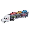 1:48 Carrier Truck Toy Model Alloy Detachable Six Car Kids