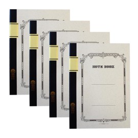 Tsubame W3003 Notebook, B5, Horizontal Rule, 8mm x 28 lines, 40 Sheets, 4 Pack, W40S-4P