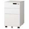 DEVAISE 3 Drawer File Cabinet with Combination Lock，Fully Assembled Metal