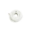 33ft White 12V DC Power Extension Cable 2.1mm x 5.5mm