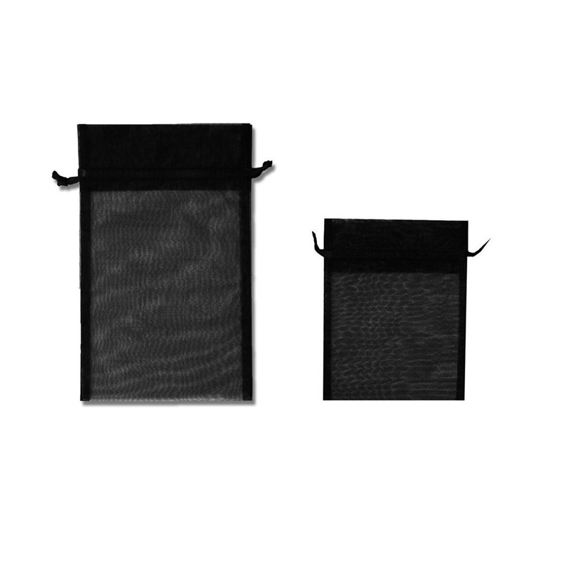 Shimojima 008705118 Haiko Bag H Organza M Black 10 Pieces