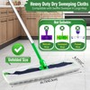 Senowi Heavy Duty Dry Sweeping Cloths Compatible with Swiffer Sweeper