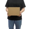 9x6x3 inch Shipping Boxes Pack of 25，Livejun Brown Corrugated Cardboard
