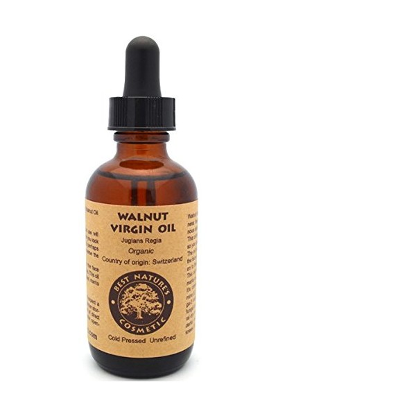Best Nature's Cosmetics Organic Walnut Oil - 2 oz
