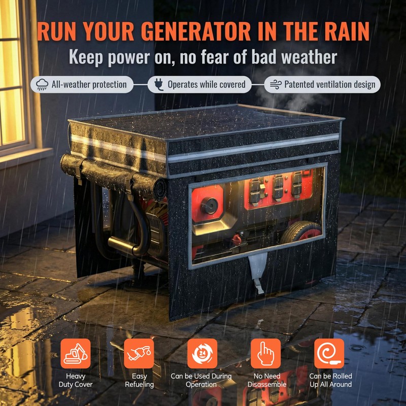Generator Covers, Generator Covers While Running, 32X24X24 inches, Top Can