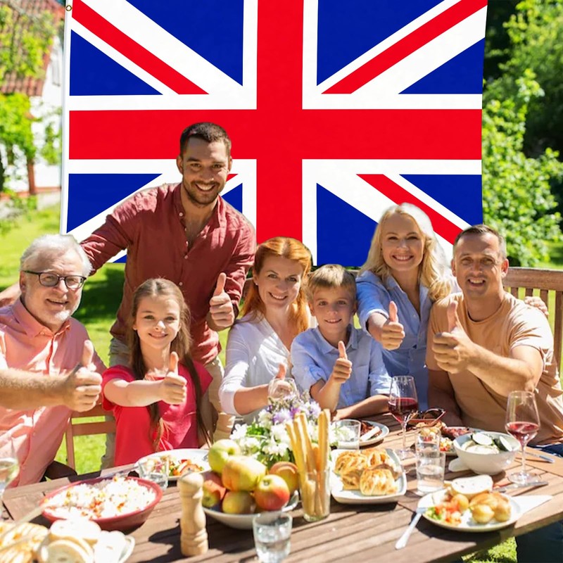 Union Jack Flag, 150 x 90 cm, Double-Sided British National