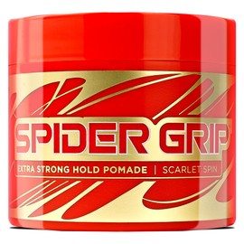 Style Factor Spider Grip Extra Strong Hold Pomade for Men and Women – Castor Oil and Biotin for High Shine and Healthy, Long-Lasting Control for Braids, Locs, Twists and Retwists 10 oz