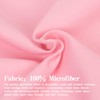 Ntbay - Sábana encimera de microfibra para ropa de cama,