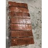 Antique 130 Year Old Historic Clay Bricks Salvage For Restoration