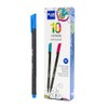 Plus Office 10 Fine Tip Felt Tip Pens 0.4mm Ideal