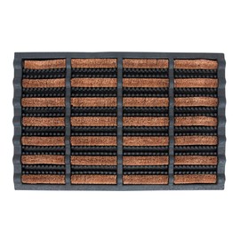 FOOTMATTERS Ninamar Mud Scrubber Tray Mat – 24 x 16 inch