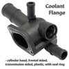 AERZETIX - C66183 - Coolant flange with gasket - cylinder
