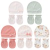 falianni Cute Baby Girl Hats Mittens Set 10-Pack New Born
