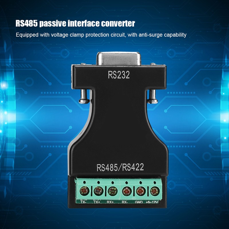 RS-232 To 485/422 Adapter Cascadable 16-32 Devices Converter for Attendance