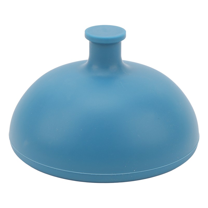 Blue Silicone Palm Chest Percussion Cup Pressure Drum Massage Chest