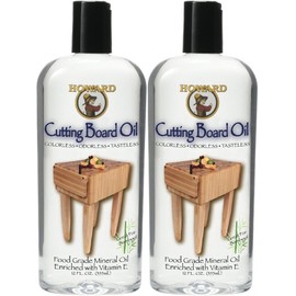 Howard Products Howard Products BBB012 Cutting Board Oil, 12 oz- Pack of 2