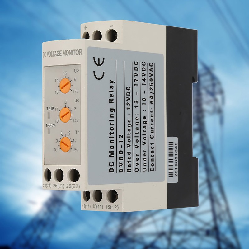 DVRD Over Voltage and Under Voltage Protection Relay(DC 12V)