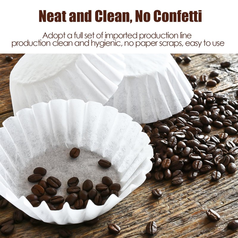 Basket Filter Coffee Filter for Beem, Phillips, Cuisinart, Gastroback, Pack