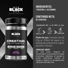 Black Creatina Glutamina 1 Kg 50 Servicios Varios Sabores