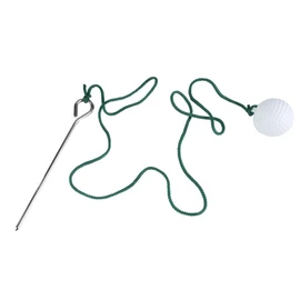 Acouto on a String on String Golf Fly Swing Training Rope Ball - Outdoor Golf Club Practice Accessory for Golf Swing Improvement - Enhanced Golf Training Ball for Precision and Accuracy