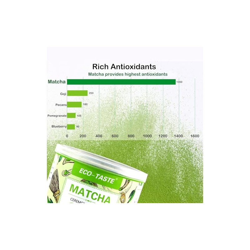 Polvo de té verde matcha orgánico, 114 g (4 oz.)