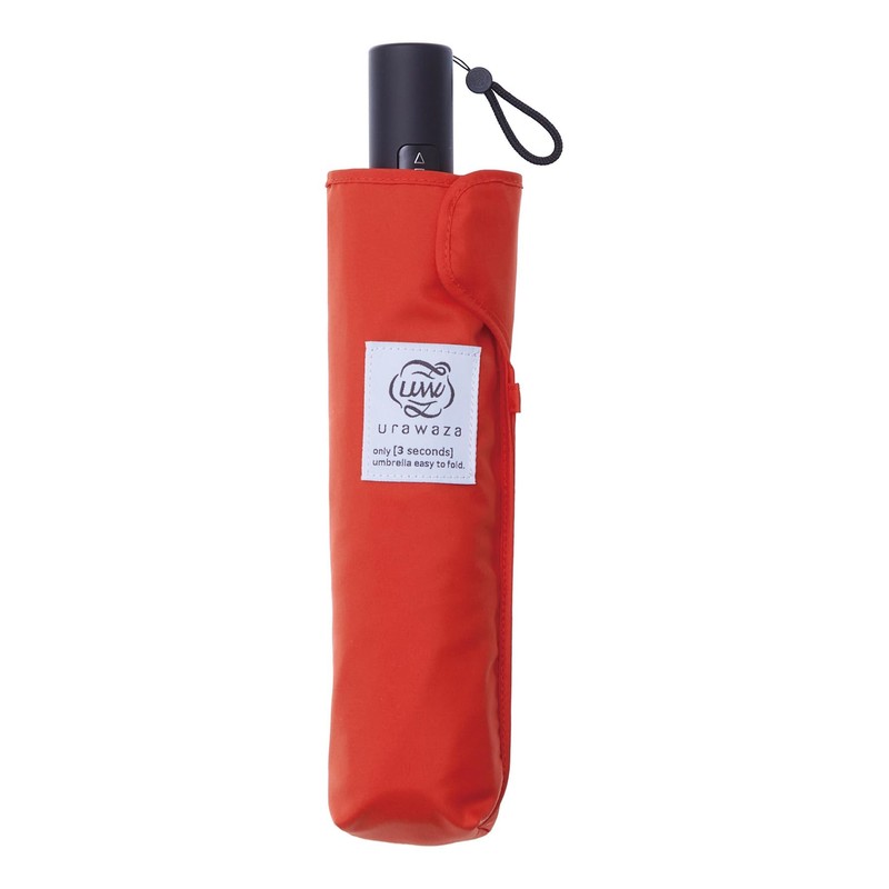 URAWAZA 10263 Umbrella, 3 Seconds, Automatic Open/Close, Folding Umbrella, Shape