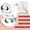 Higu clace Magnetic Eyelashes Natural Look, 2 pairs Reusable Magnetic