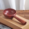 Wooden Bailer Short Handle Multifunctional Soup Spoon Water Ladle Kitchen