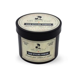 MEL BROS CO. - Hair Styling Pomade - Pomada para estilizar el Cabello. Base Agua. (32 oz / 946.35 ml, Media Fijación)