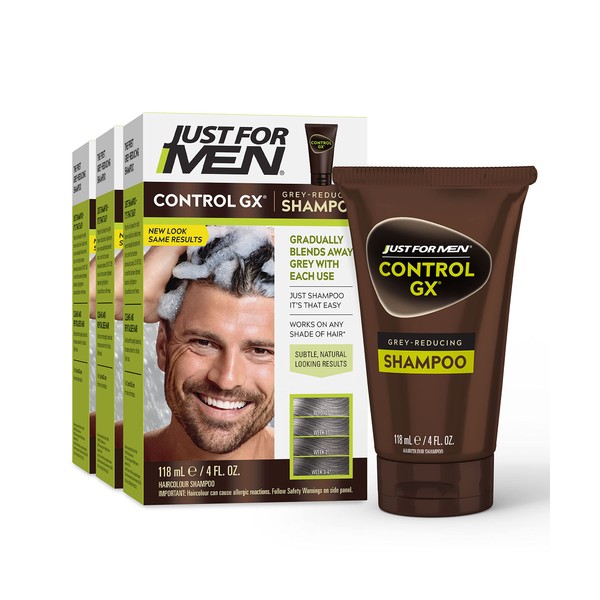 Just For Men Control GX Grey Reducing Shampoo, Gradual Hair