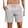 Ekouaer Men's Shorts Casual Elastic Waist Drawstring Pajama Bottoms Summer