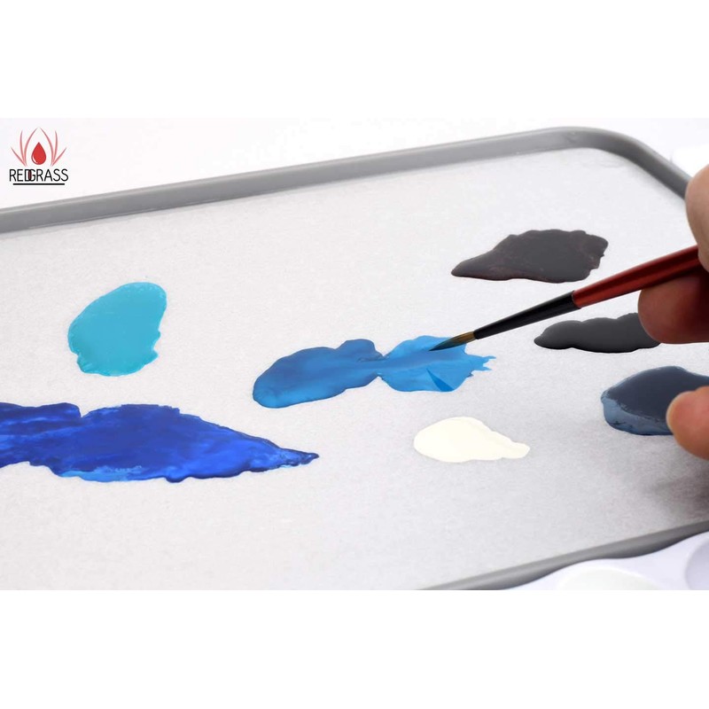 Redgrassgames 50 Hydration Paper Sheets for Everlasting Wet Palette Painter