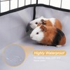 DZWLKJ Guinea Pig Cage Liner Tarp Bottom Waterproof and Washable