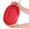 CHUMS CH62-1732-B053-00 Camper Curry Plate, Beige/Red, 10.2 x 6.7 x
