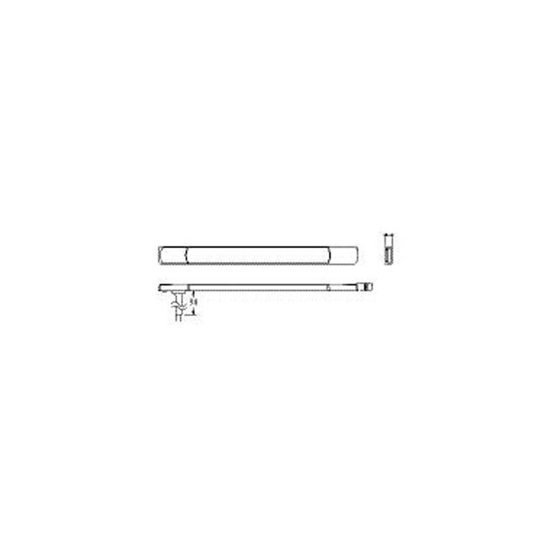 HELLA 2DA 980 887-411 Auxiliary Stop Light - Strip Lamp