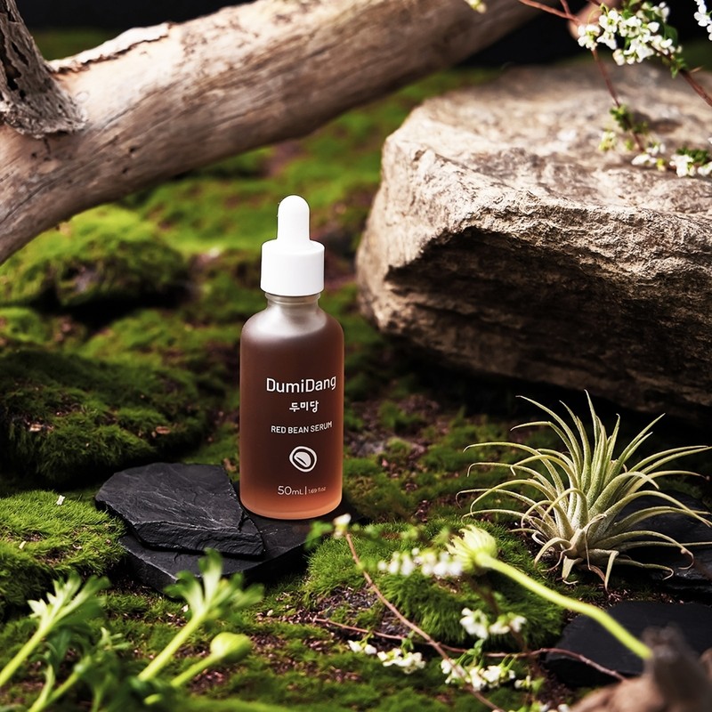 Dumidang Red Bean Serum 50ml Vegan Cosmetics + Sample Set