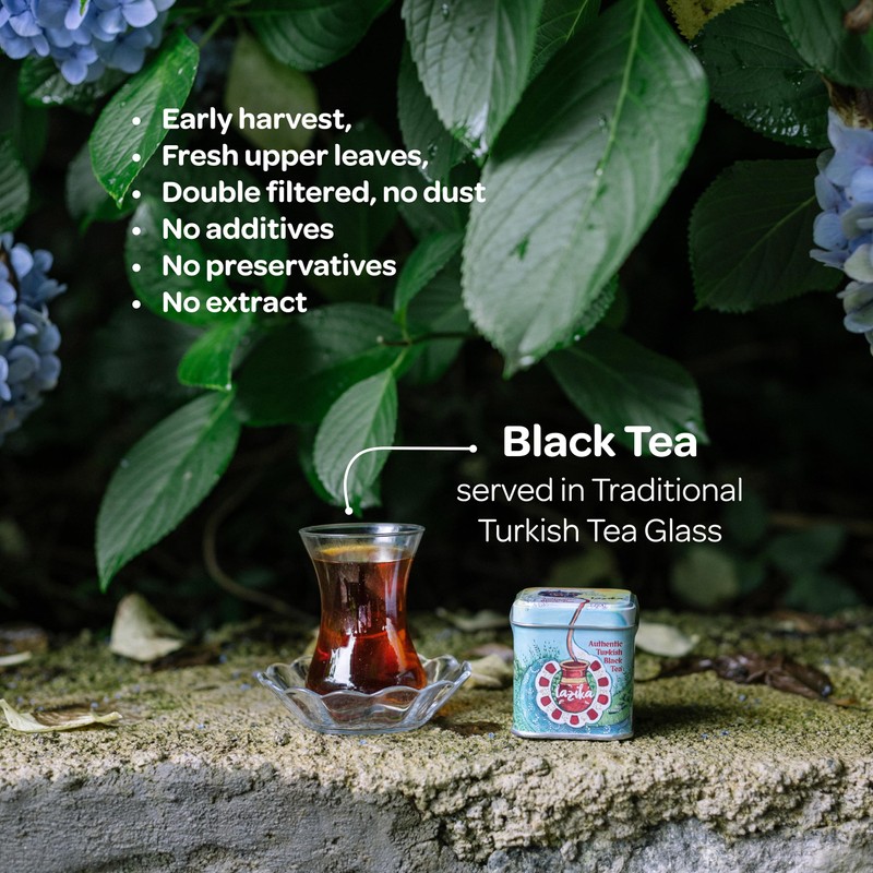 Lazika Loose Leaf Tea Set, Earl Grey, Black and Green