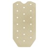 Lashuma Sissi Safety Insert with Dots Motif, Plain Bath Mat,
