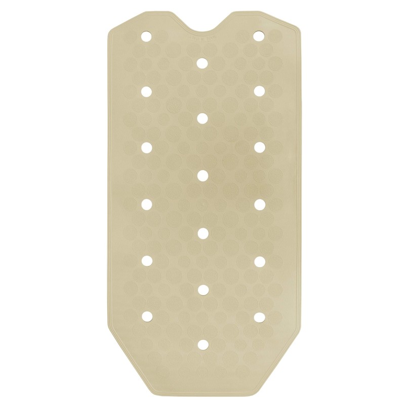 Lashuma Sissi Safety Insert with Dots Motif, Plain Bath Mat,