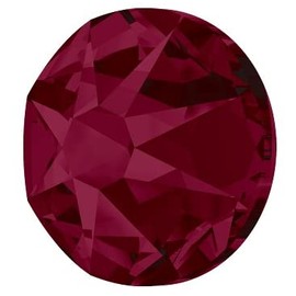 Star Bright Flatback Rhinestones 2088 - Choose Your Size - Color: Ruby - 144 Pieces (SS20 (4.60mm - 4.80mm))