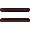 Viper 2-Piece Traditional Wall Mounted Solid Oak Billiard/Pool Cue Rack,